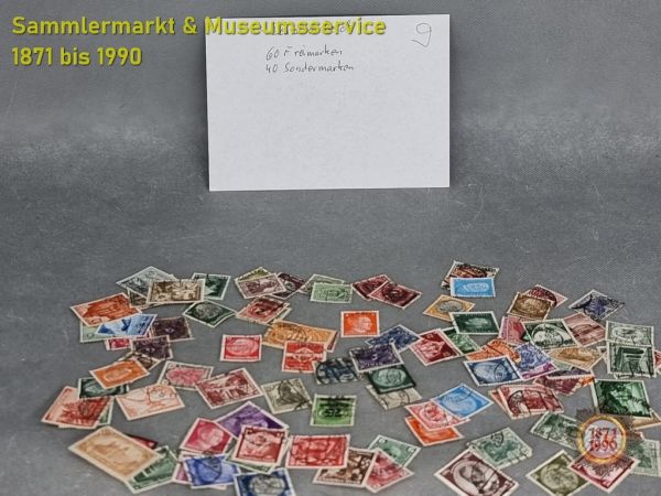 100 Briefmarken Deutsches Reich, 3. Reich, gestempelt, postfrisch - Set 9