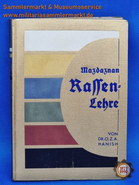 Buch: Mazdaznan Rassenlehre, Von Dr. O.Z.A. Hanish, 1933