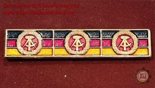 Wiederholungsspangen für die Medaille, Kollektiv der sozialistischen Arbeit, Ehrenspange