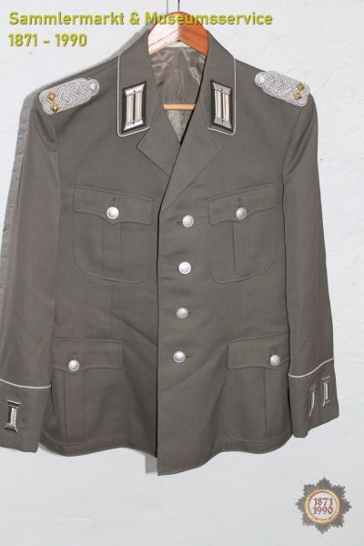 Uniformjacke, NVA, Oberstleutnant, Paradeuniform, mot. Schützen, Gr. k52, Nationale Volksarmee