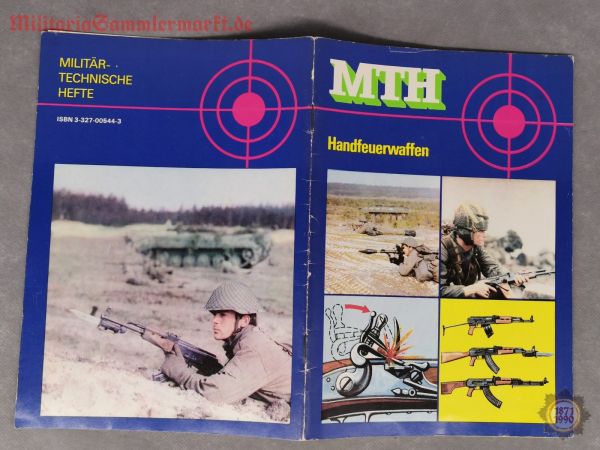 MTH Militärtechnische Hefte, Handfeuerwaffen, NVA, 1. Auflage 1988