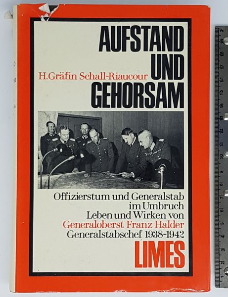 Aufstand und Gehorsam - 1972- H. Gräfin Schall-Riacour