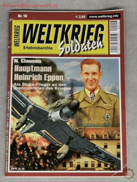 Weltkrieg, Erlebnisberichte - Soldaten Nr. 16