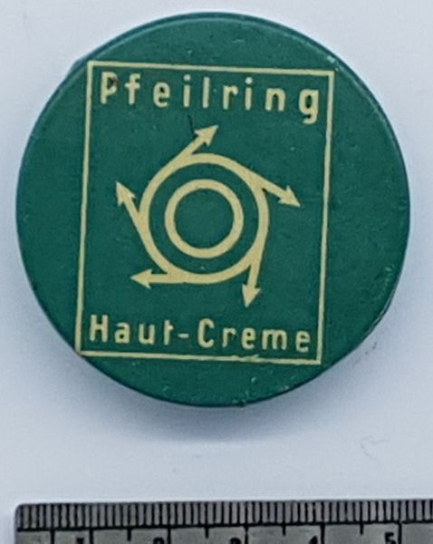 Blechdose, Pfeilring Haut-Creme