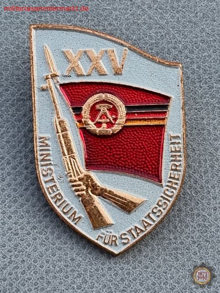 Abzeichen, XXV Jahre, Ministerium für Staatssicherheit, MfS, 25 Jahre, Stasi