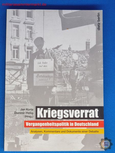 Kriegsverrat, Vergangenheitspolitik in Dtl., Jan Korte, Domimic Heilig (Hrsg.), BRD Buch 2011