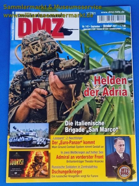 DMZ Zeitgeschichte, Helden der Adria, Zeitschrift Nr. 143, Oktober 2021