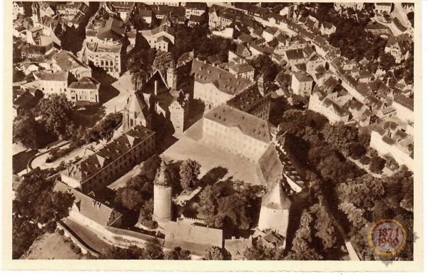 Postkarte, Das schöne Deutschland, Altenburg Thüringen Schloss