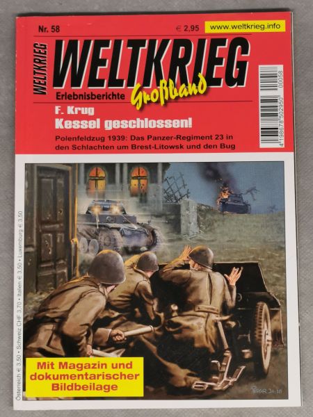 Weltkrieg, Erlebnisberichte - Großband Nr. 58