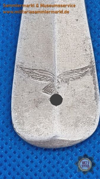 Gabel, Wehrmacht, Luftwaffe, Fl.U.V., H.M.Z41, Kantinenbesteck