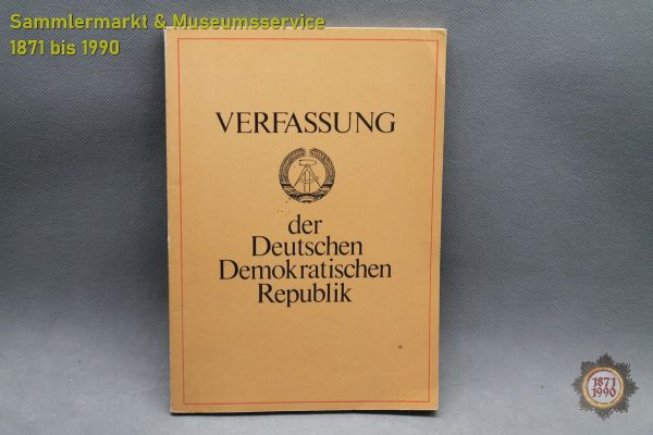 Verfassung der Deutschen Demokratischen Republik,vom 6.4.68, Fassung vom 7.10.74