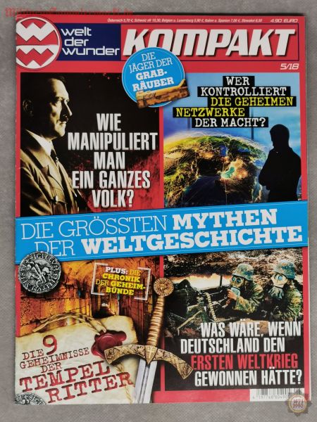 WWW, Welt der Wunder, 05/2018; Zeitschrift