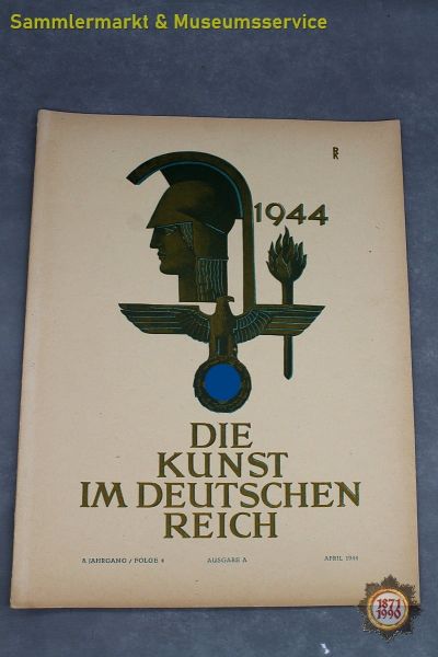 Die Kunst im Deutschen Reich 1944, 8. Jahrgang, Folge 4, April 1944, Prospekt