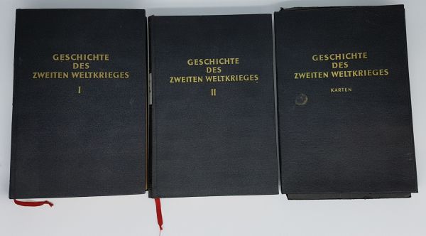 Geschichte des Zweiten Weltkrieges - 2. Bände und Kartenmappe