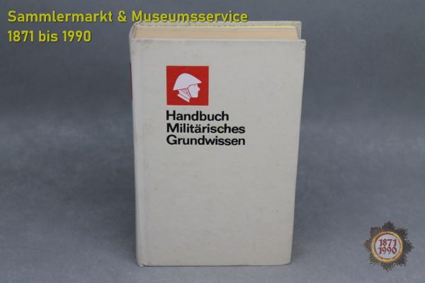Handbuch Militärisches Grundwissen, 1988, NVA, Nationale Volksarmee, Grenztruppen der DDR