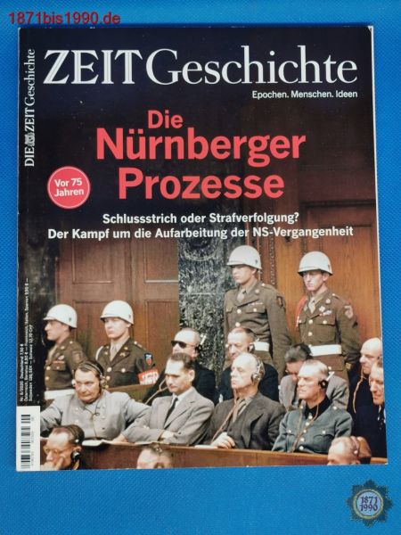 Die Zeitgeschichte, Die Nürnberger Prozesse, Zeitschrift Nr. 6/2020