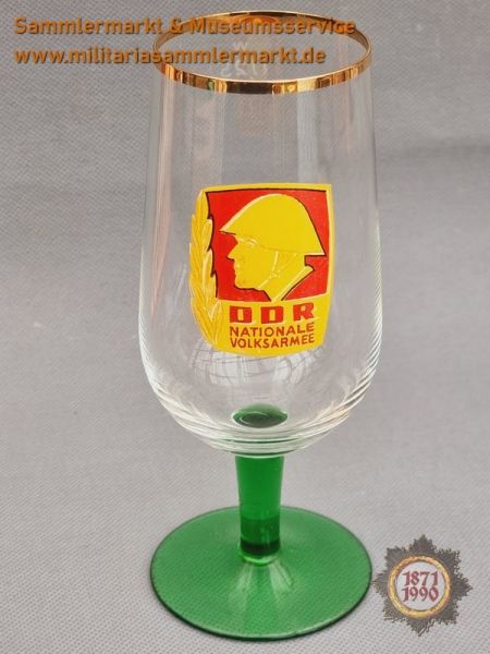 Glas, DDR Nationale Volksarmee, NVA, Biertulpe