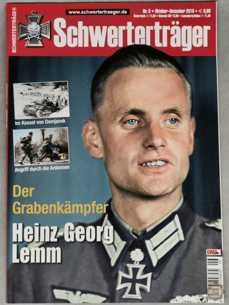 Schwerterträger, Der Grabenkämpfer Heinz-Georg Lemm, Zeitschrift Nr.6, Okt-Dez 2018