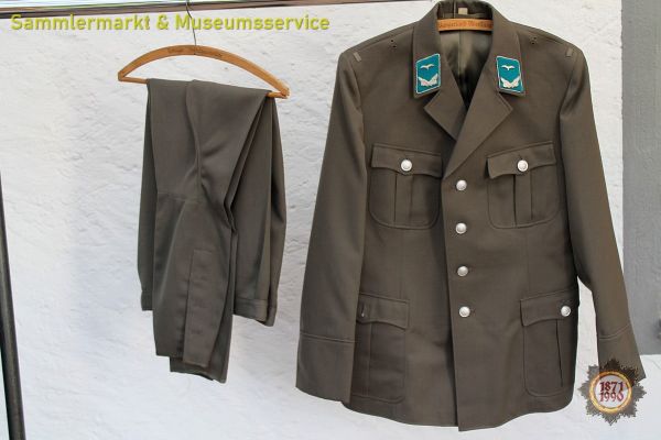 Uniformjacke g52, Reiterhose sg48, NVA, Offizier, LSK/LV, Luftstreitkräfte, Uniform