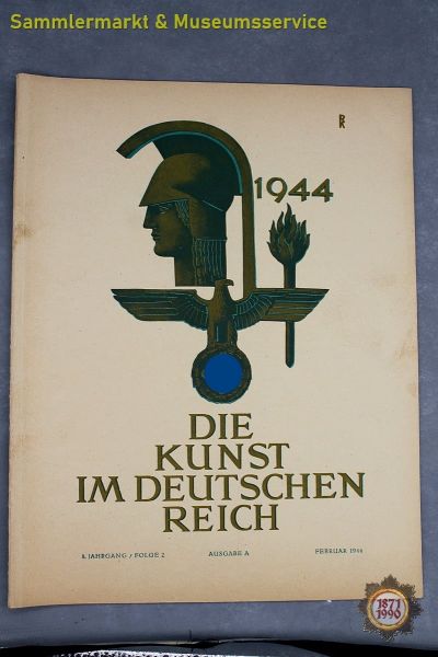 Die Kunst im Deutschen Reich, 1944, 8. Jahrgang, Folge 2, Februar 1944, Prospekt