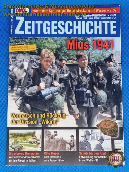 DMZ Zeitgeschichte, Mius 1941, Zeitschrift Nr. 54, 11-12/2021