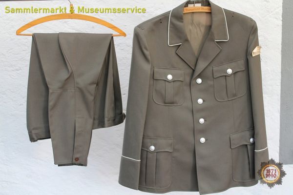 Uniformjacke m48-1, Reiterhose k48-1, NVA, Offizier, LaSK, Landstreitkräfte, Uniform