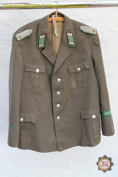 Uniformjacke, Major, GT Grenztruppen der DDR, Größe m56-2, Uniform