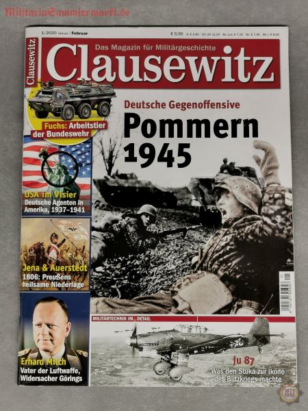 Clausewitz, Das Magazin für Militärgeschichte; 01/2020, Zeitschrift