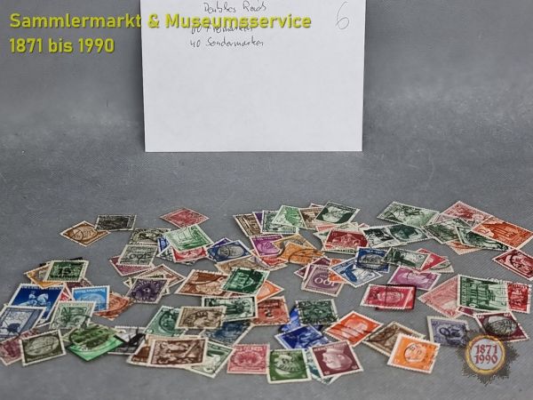 100 Briefmarken Deutsches Reich, 3. Reich, gestempelt, postfrisch - Set 6