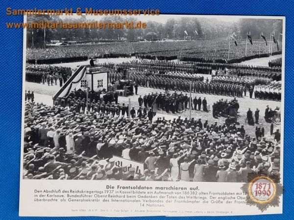 Die Frontsoldaten maschieren auf, Kassel, 1937, Pressefoto, J.J.Weber