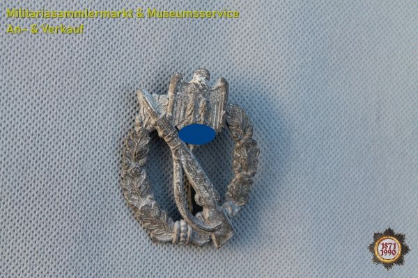 Infanterie Sturmabzeichen, S.H. & Co., 41, Sohni, Heubach & Co., Oberstein, Vollzink, ISA