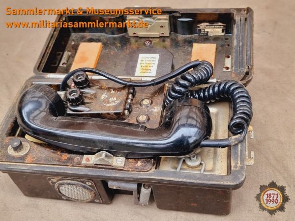 NVA Feldtelefon FF63S , VEB Funkwerk Kölleda, Ackerschnacker