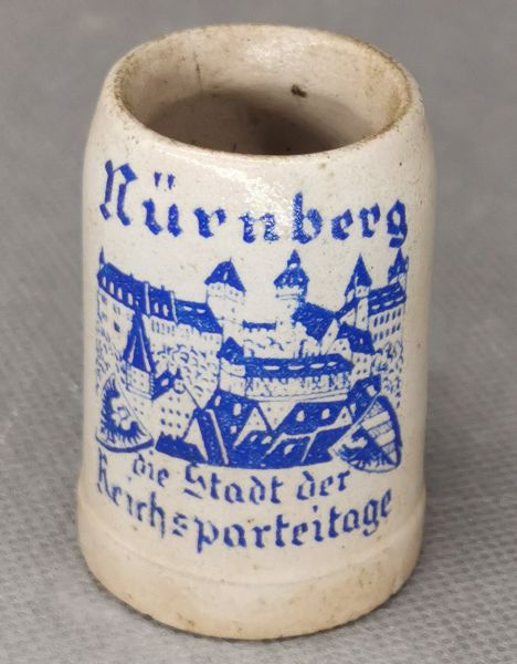 Minibierkrug, Nürnberg die Stadt der Reichsparteitage