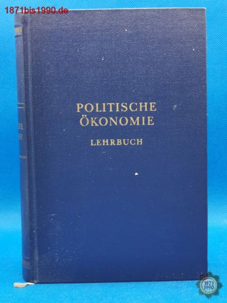 Buch: Politische Ökonomie, Lehrbuch 1955, Akademie der Wissenschaften der UdSSR