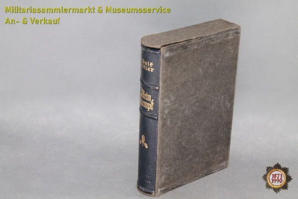 Mein Kampf, Adolf Hitler, Hochzeitsausgabe, Nienburg / Weser, 1942, Kriegsausgabe, Buch