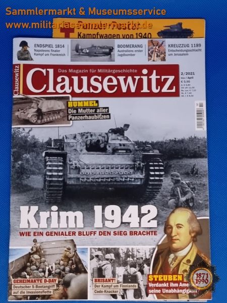 Clausewitz, Krim 1942, Wie ein genialer Bluff den Sieg brachte, 2/2021, Zeitschrift