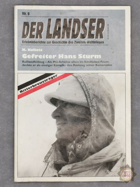 Der Landser Ritterkreuzträger, Gefreiter Hans Sturm, K. Kollatz, Nr. 9