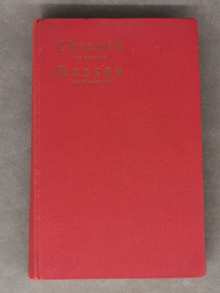 Chronik der Gemeinde Nassau bei Frauenstein, Oswald Schleinitz, Buch 1932