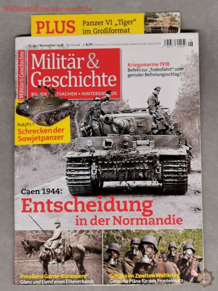 Militär & Geschichte, Caen 1944, Entscheidung in der Normandie, 06/2018, Zeitschrift