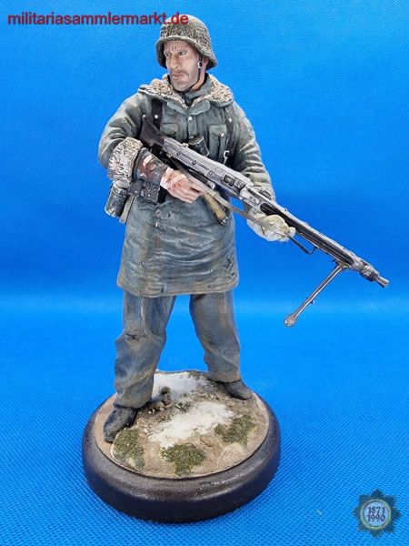 Engel - Militaria, Figur 02, Handarbeit, Modell: Soldat Waffen SS, Kälteeinsatz z.B. für ein Diorama