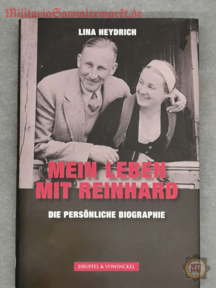 Mein Leben mit Reinhard, Lina Heydrich mit Autogramm von Herausgeber Heider Heydrich, Buch ...