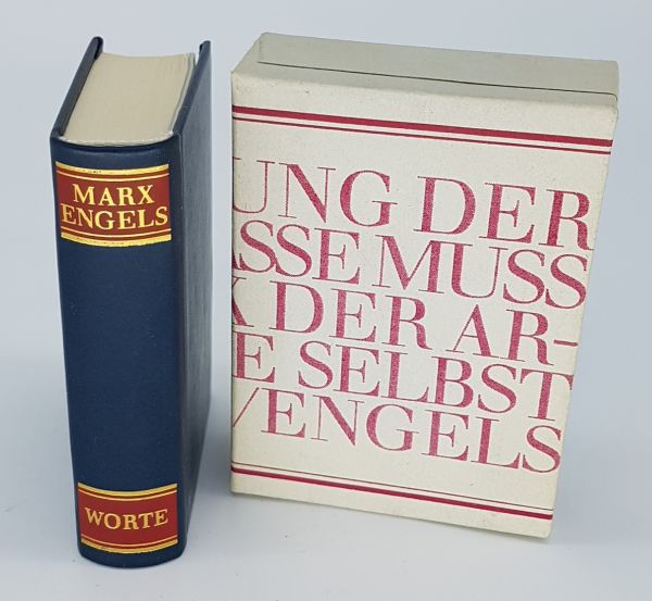 DDR Minibuch - Marx Engels - Worte