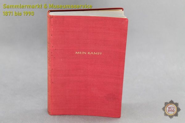 Mein Kampf, Adolf Hitler, kleine Tornisterausgabe, 1940, Buch