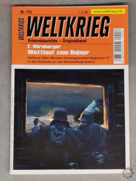 Weltkrieg, Erlebnisberichte - Originalband Nr. 152