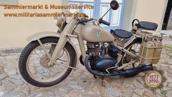 DKW NZ 350-1, Bj. 1945, Wehrmacht, EZ in der DDR 1958, HU 9/2024, stand Jahrzehnte in der Garage