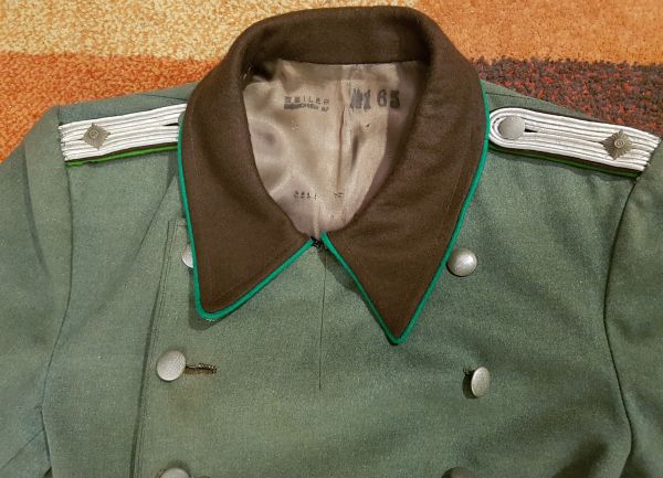 Polizeimantel eines Oberleutnants, 2. Weltkrieg