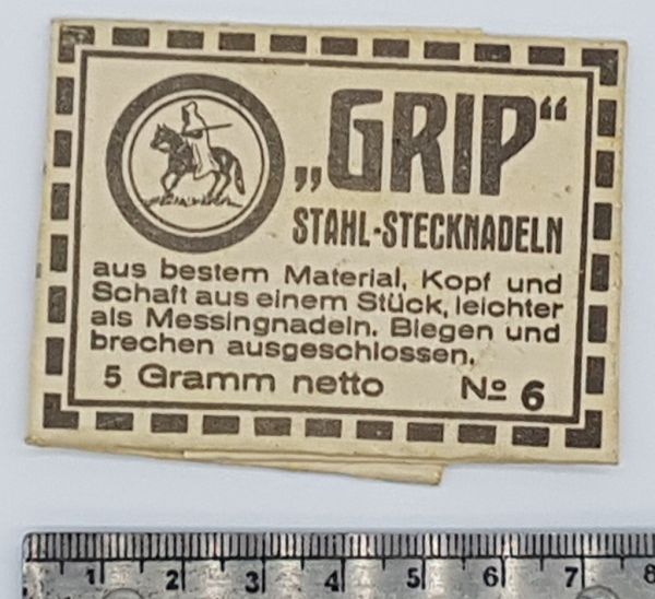 GRIP Stahl-Stecknadeln