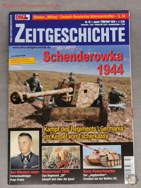 DMZ Zeitgeschichte, Schenderowka 1944, Zeitschrift Nr. 43, Januar-Februar 2020