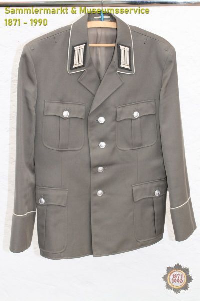 Uniformjacke, NVA, Offizier, mot. Schützen, Aufklärer, Gr. m52-0, Nationale Volksarmee