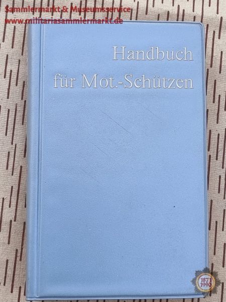 Buch: Handbuch für Mot.-Schützen, NVA 1966